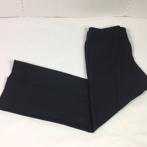 Talbots Dress Pants Heritage Black High rise Pockets Size 8‎ Womens
